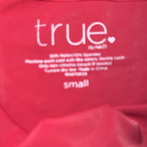 Red lace and seamless brief Rue21 NWOT - Picture 3 of 4